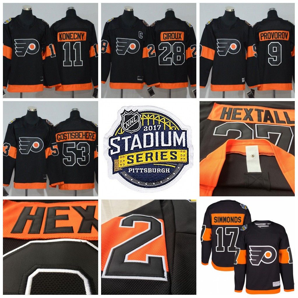 best youth philadelphia flyers 2017 stadium series 11 travis konecny youth stadium series jersey flyers