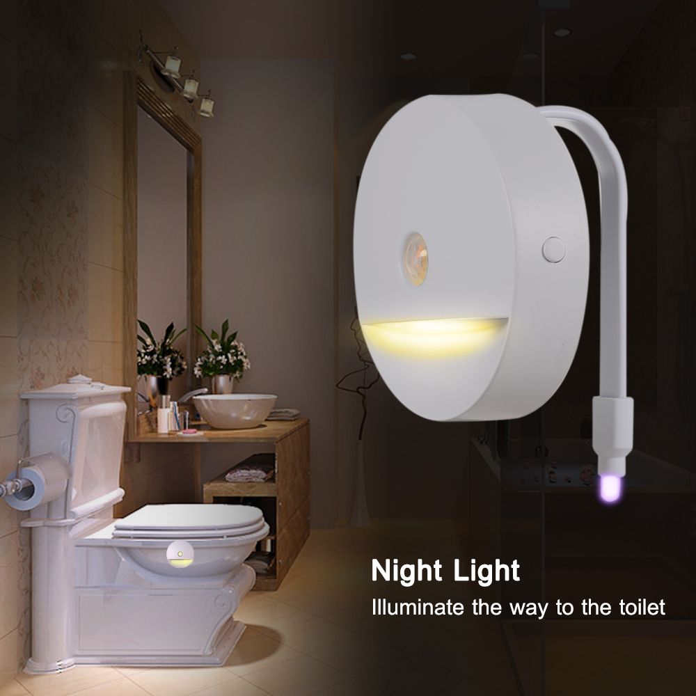 2020 IP67 Water Resistant RGB LED Flexible Toilet Seat Lamp With Warm ...