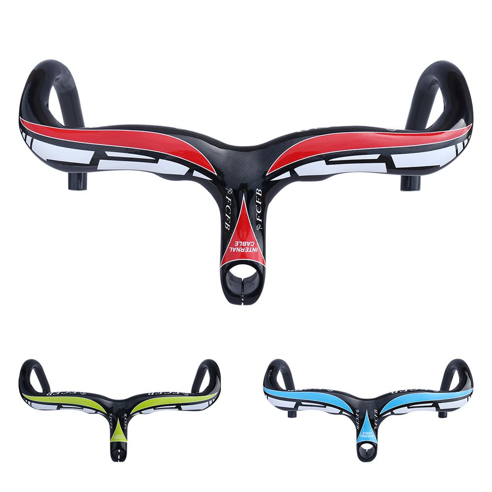 Carbon Fiber Handlebar Mountain Bike MTB Flat Rise Bar Cycling