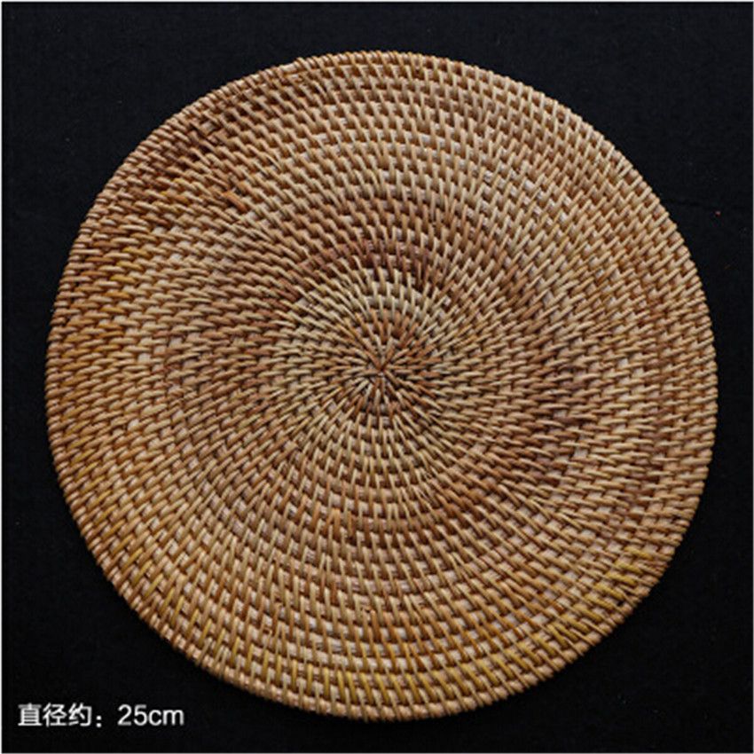 2018 Whole Rattan An Style Bowl Coaster Table Mats Placemats 2018 Whole Rattan An Style Bowl Coaster Table Mats Placemats Dining Kitchen Bars Restaurant Pads From Hilery 35 49 Dhgate Com