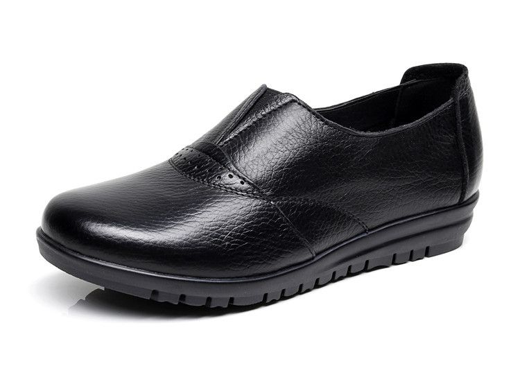 High Quality New Nice Women Genuine Leather Shoes Casual Single