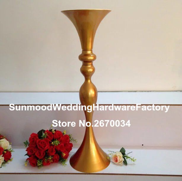 Hot Sale Gold Sliver Painted Column Wedding Centerpiece Mental