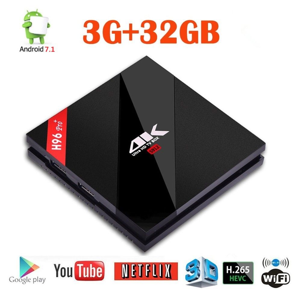h96 pro 3g 32g amlogic s912 octa core android