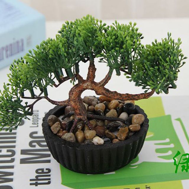 Acheter Gros Plantes D\'intérieur Décoration Simulation Petit Bonsaï ... Acheter Gros Plantes D\'intérieur Décoration Simulation Petit Bonsaï ...