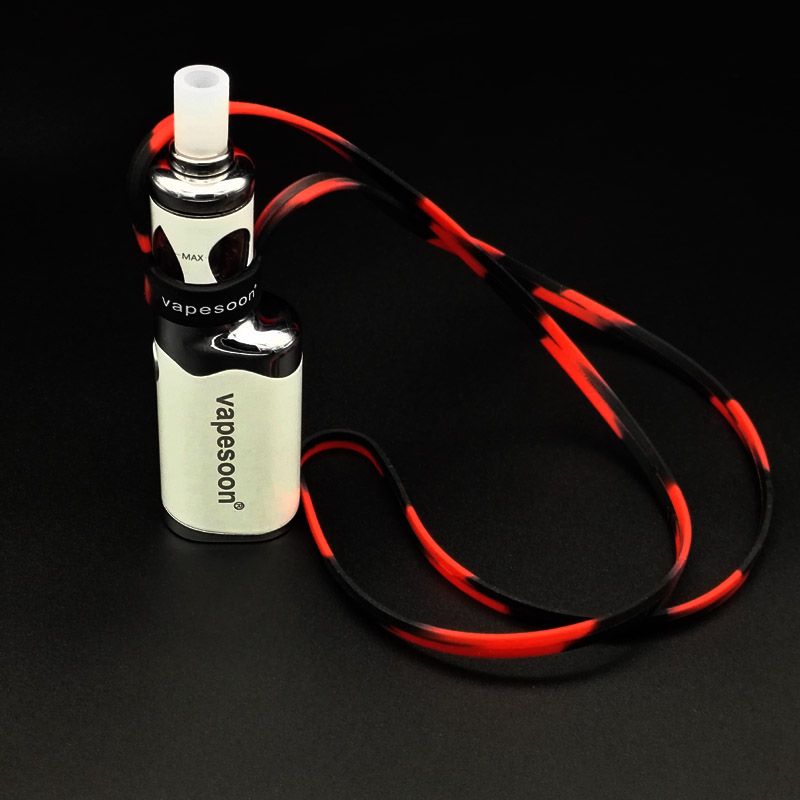 Silicone Lanyard Vape Band Rings Silicon Necklace Vape Band String For