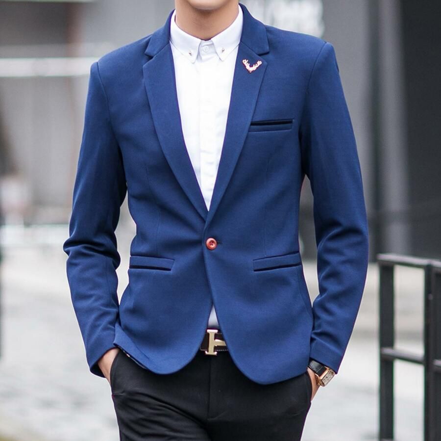 Acquistare Vestiti Da Uomo Giacche Blazer Vestiti Abito Da Uomo Casual  Casual Symp Bottone Stile Casual Slim Giacche Da Uomo Personalizzato  Economico | Consegna Veloce E Qualità | It.Dhgate
