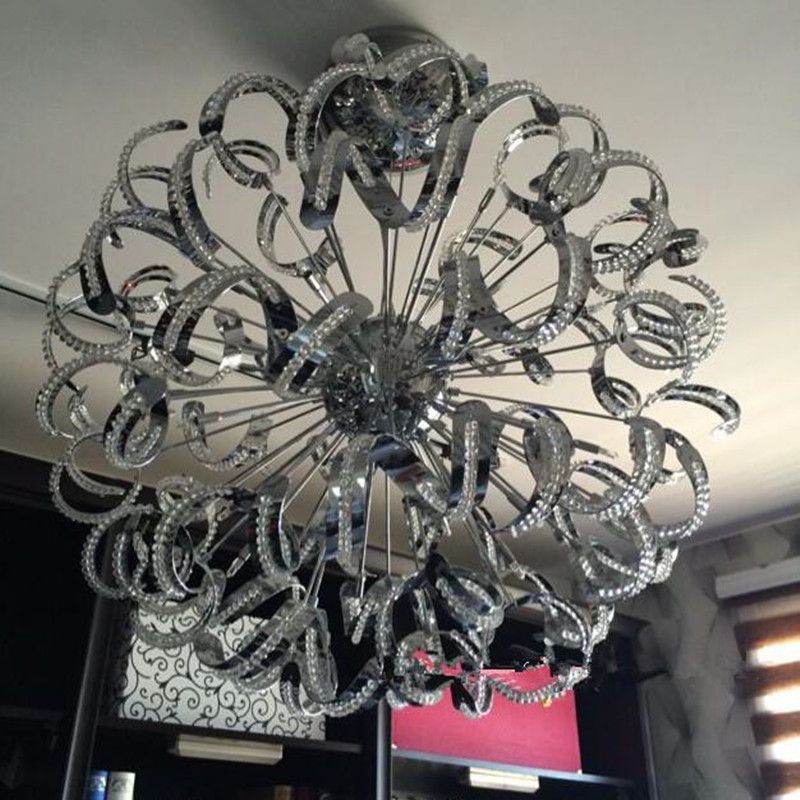 Modern Creative Pendant Lamp Luxury Crystal Chandelier Light Lamp ... Modern Creative Pendant Lamp Luxury Crystal Chandelier Light Lamp ...
