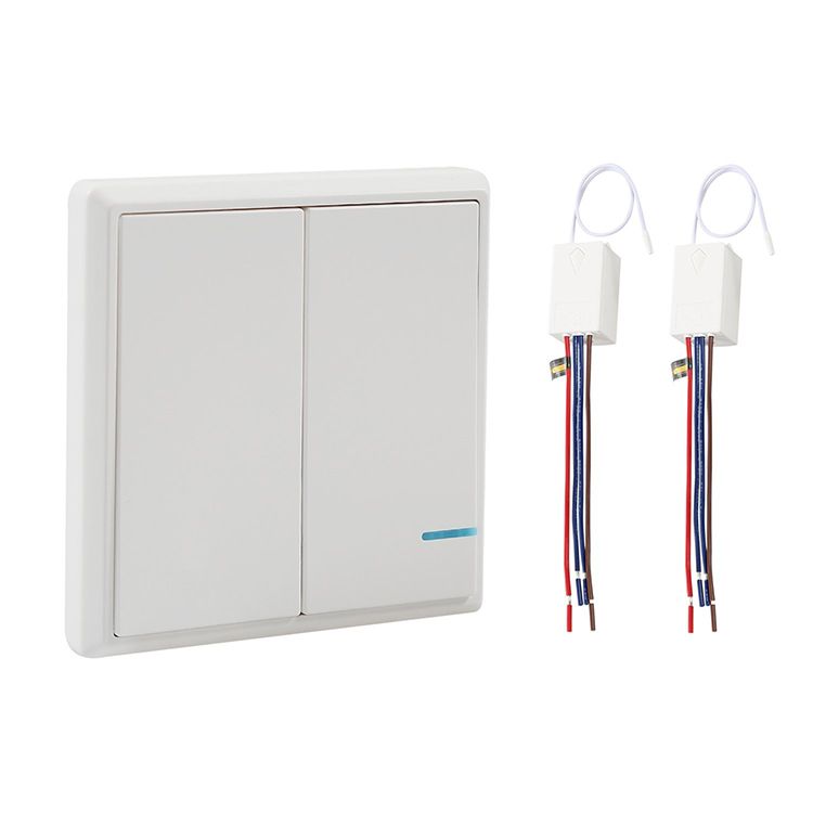 Wireless Light Switch With Receiver Kit Outdoor 1900 Ft Indoors