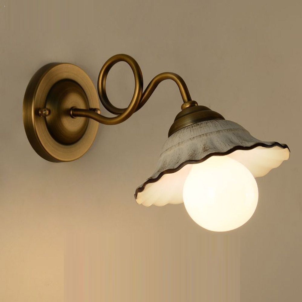2018 Modern Dining Room Ceramic Wall Lights Bar Counter Corridor 2018 Modern Dining Room Ceramic Wall Lights Bar Counter Corridor Hallway American Loft Sconce Balcony Anti Painted Lighting Fixtures From Ouovo