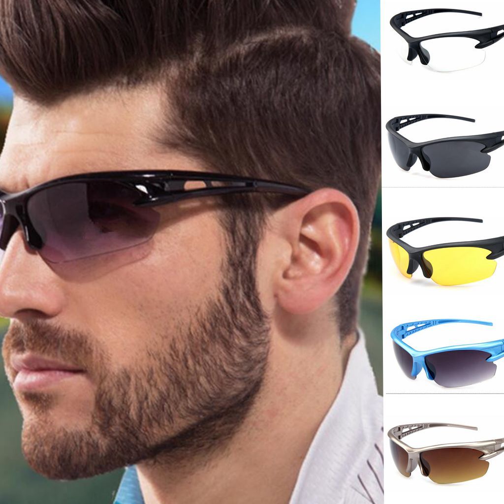 Men Driving Cycling Sport Sunglasses Unisex UV Professional Sport Glass