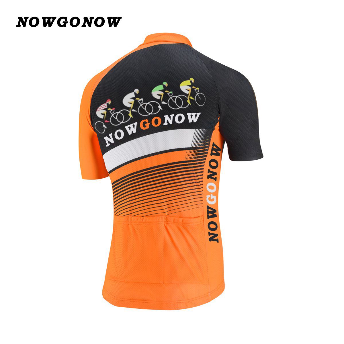 orange mountain bike jersey