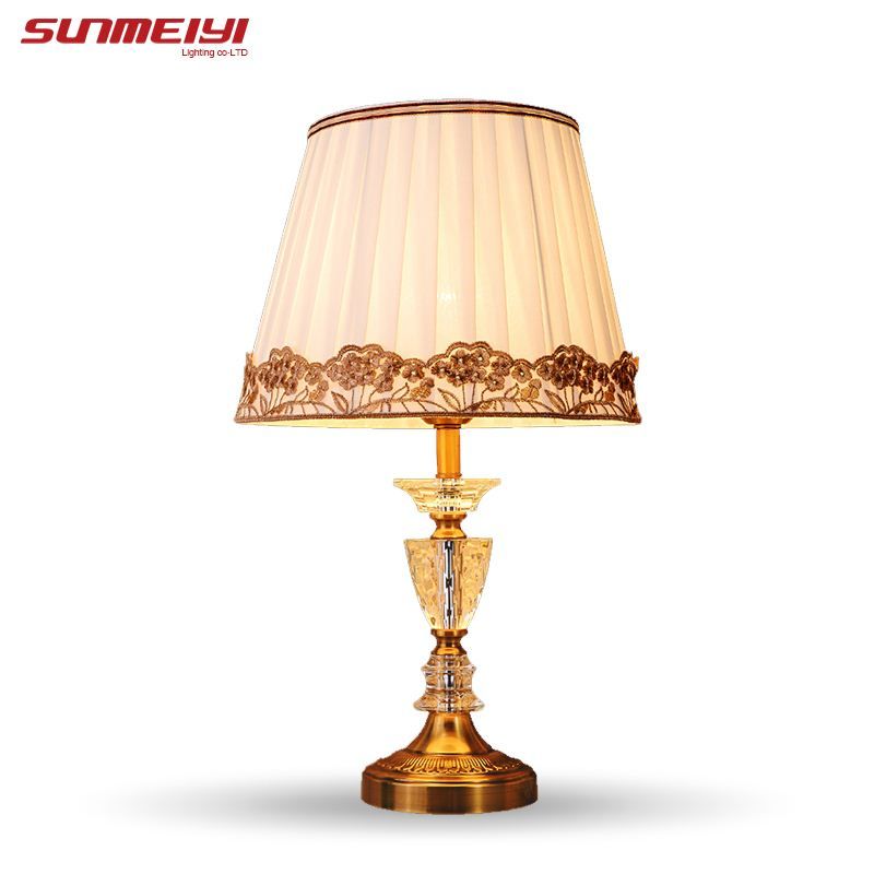 Modern Crystal Table Lamp Abajur De Mesa Lamparas Modern Crystal Table Lamp Abajur De Mesa Lamparas Europe Brief Bedside Sala Lighting By Goods1002
