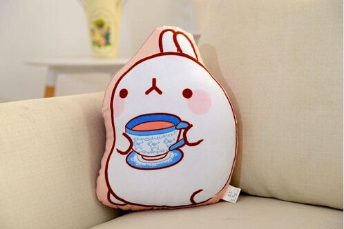 Acheter 35 Cm Corée Molang Lapin En Peluche Molang Pomme ...