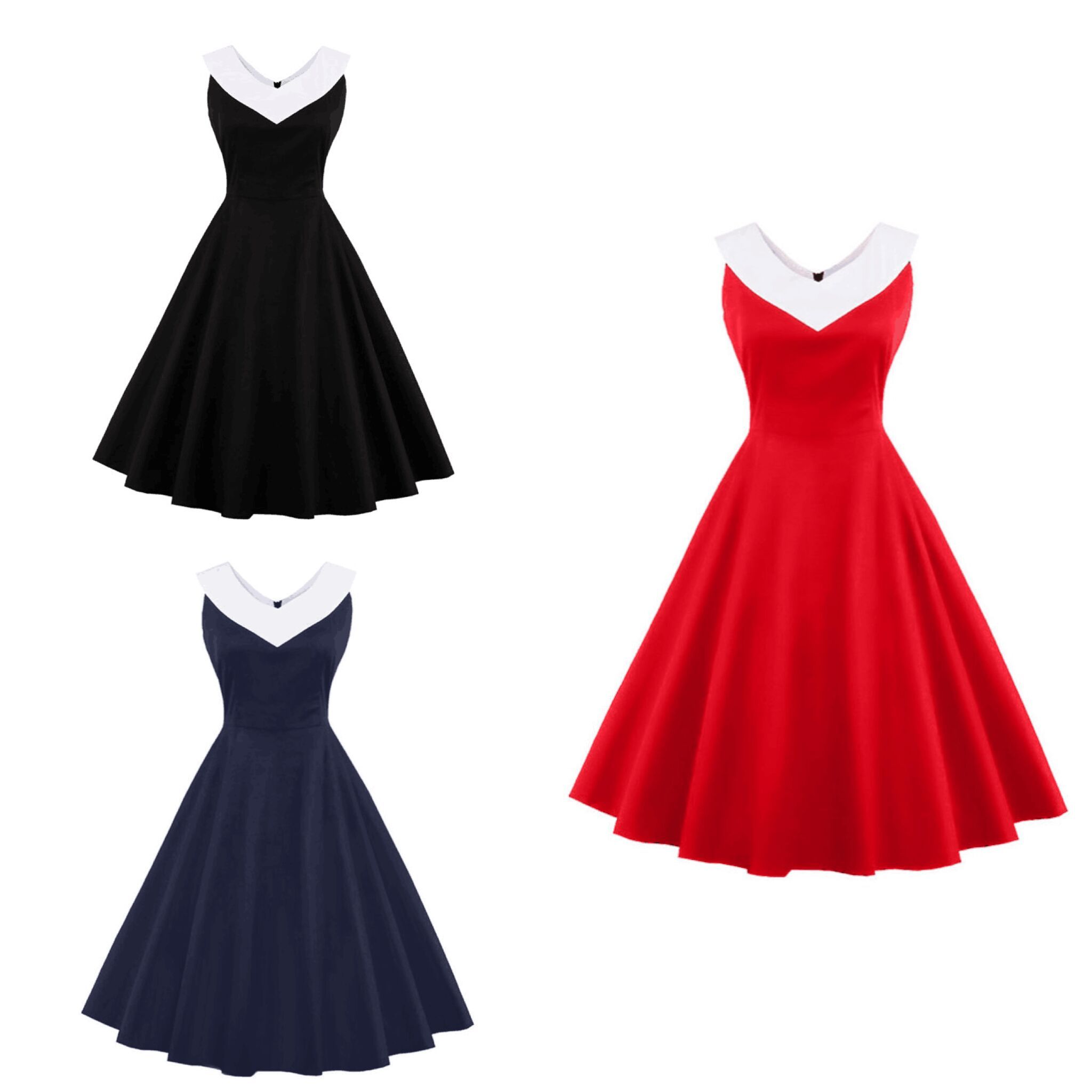 Audrey Hepburn Style Vintage Dresses