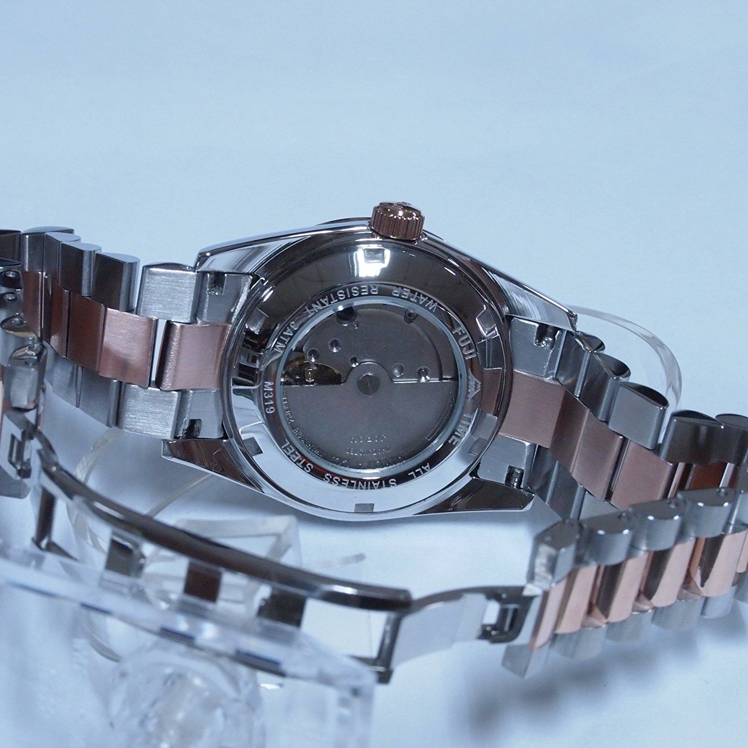 Fuji FUJITIME Full Automatic Mechanical Back Through The Classic Double