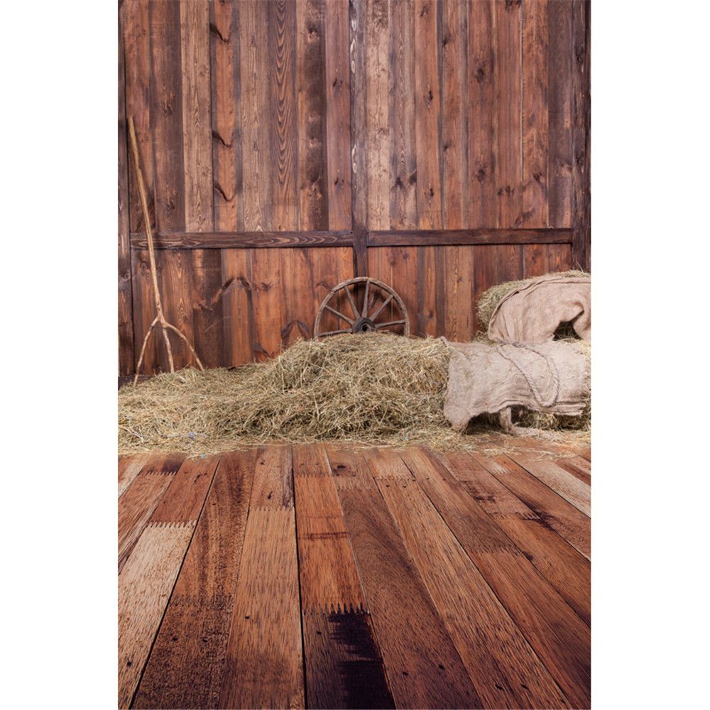 2019 vintage brown wood floor wall rustic backdrop straw barn