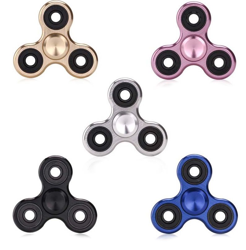 Spinnings Tops Triangle Fid s Spinner American Edc Hand Spinners