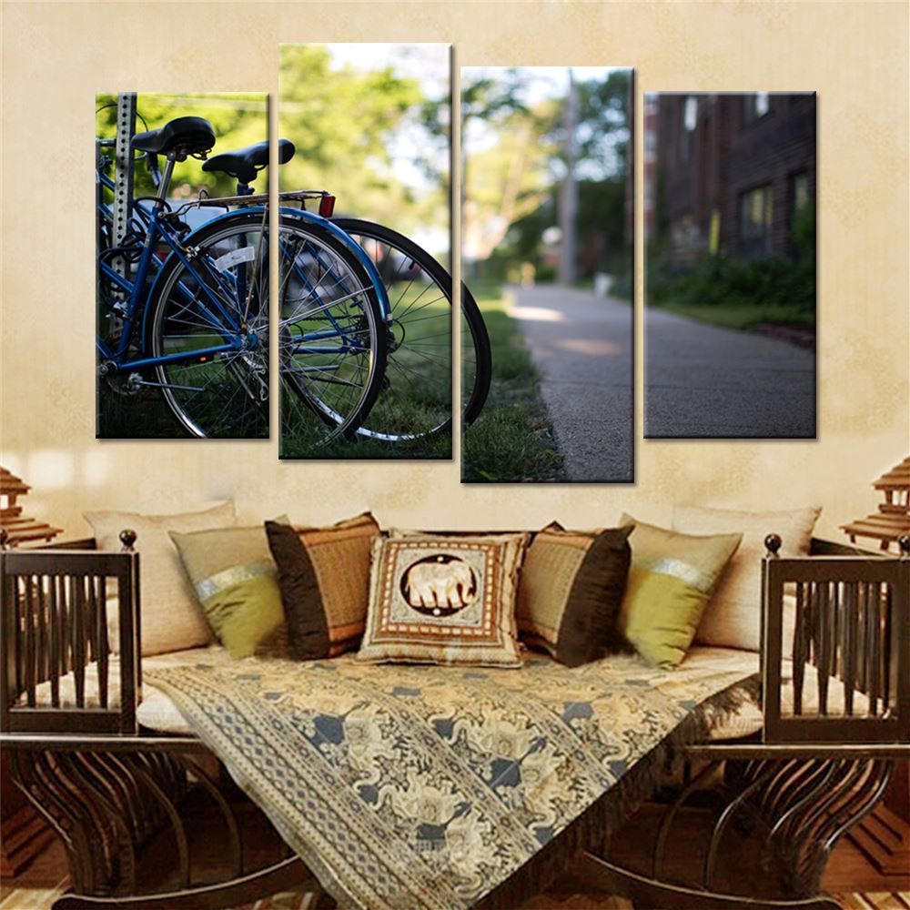 Best Canvas Painting Vintage Home Decor Print Retro Bike Canvas Oil ... Best Canvas Painting Vintage Home Decor Print Retro Bike Canvas Oil ...