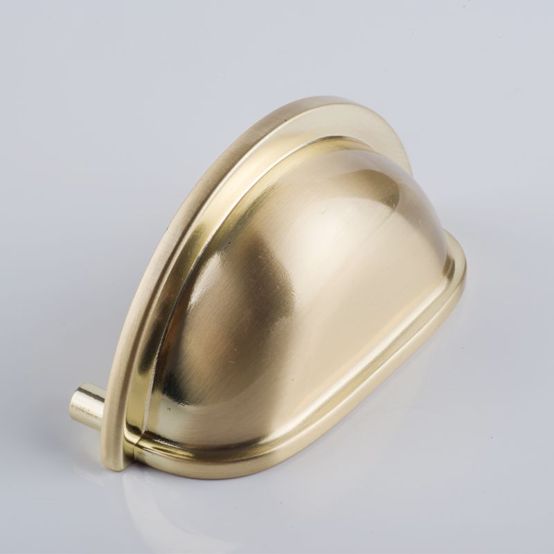 3 Gold Cup Pull Drawer Pulls Handle Dresser Pulls Knobs Handles