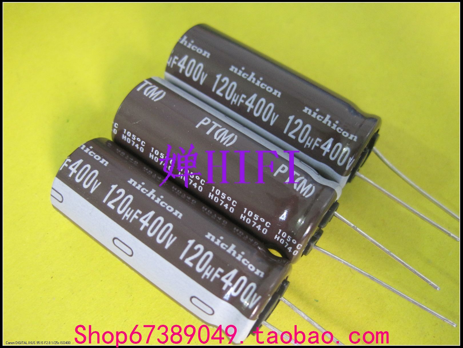 20pcs 16V 47uF 16V NICHICON PJ 5x11mm Low Impedance Long Life Capacitor