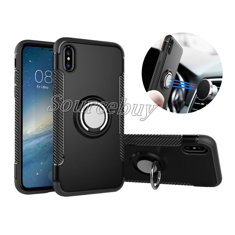 for apple iphone x cases multifunction ring bracket magnetic suctionfor apple iphone x cases multifunction ring bracket magnetic suction protection cover for iphone 7 6 plus samsung galaxy note8 hybrid case