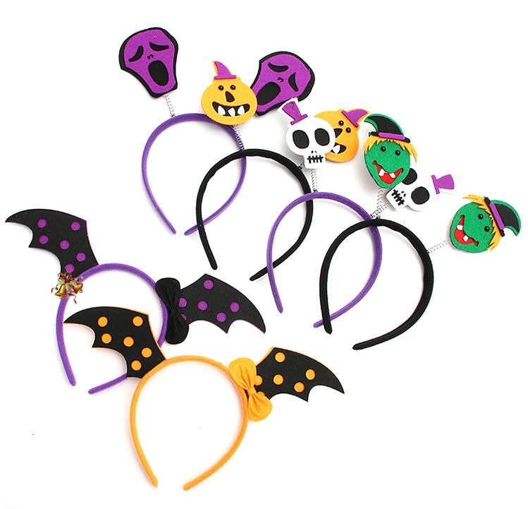 best 2017 halloween headband furry devil cat head hoop fine hair ornaments for girl skeleton hair accessories headwear sexy hair band under 081 dhgate