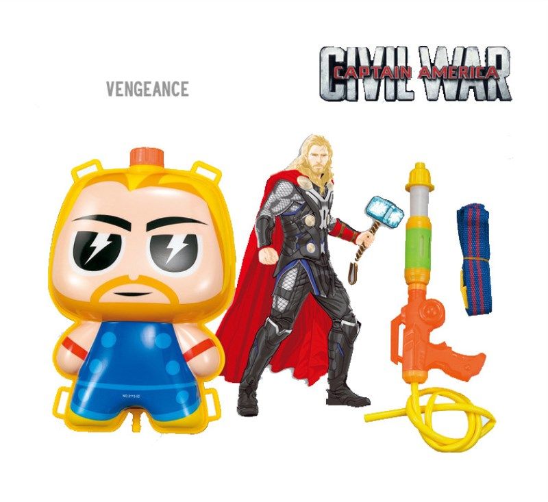 Acheter Superhero Sac à Dos Pistolet à Eau Jouets Pour Enfants Pistolet à Eau Pour Enfants Plage De Haute Pression Plage à Tirer Jouets De Plage