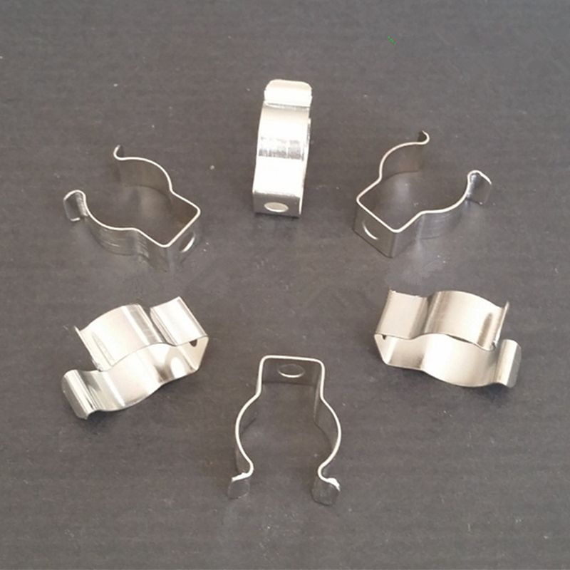 Lighting Accessories T4 T5 T8 Lamp Clamp Ring Pipe Lighting Accessories T4 T5 T8 Lamp Clamp Ring Pipe Support Clip Retaining Spring Buckle Metal Fluorescent Card By