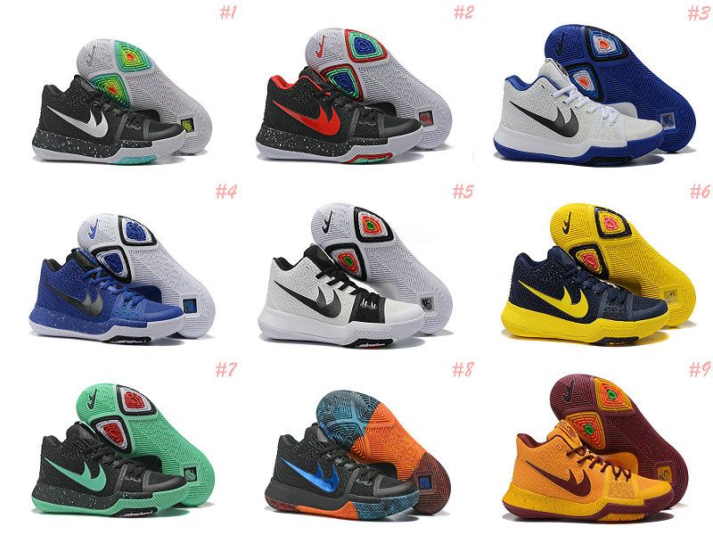 all the kyrie shoes