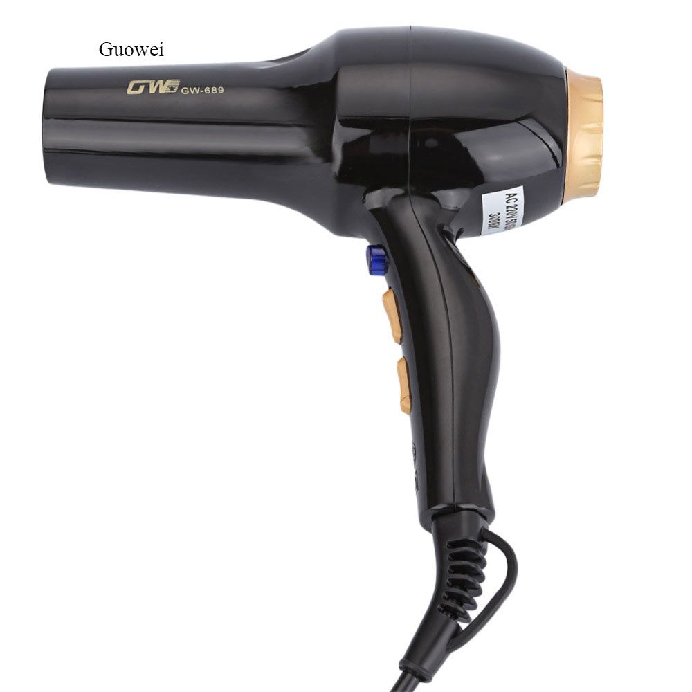 Guowei 3000W Energy Conservation Hot Cold Hair Dryer Hairdryer Compact