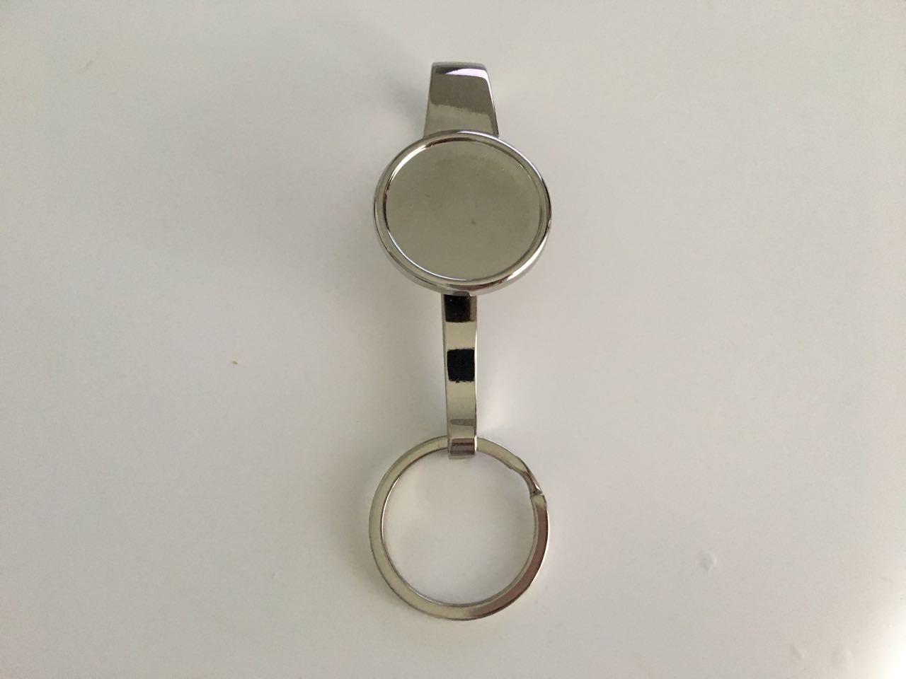 2019 30mm Plain Keyfinder Blank Purse Key Finder Hook For Personalized