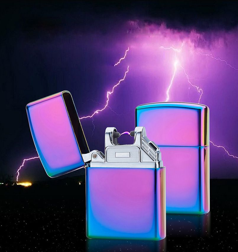 2020 Arc Lighters Metal USB Rechargeable Flameless Electric Lighter