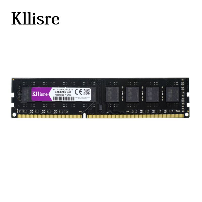 kllisre ddr3 8gb 1600mhz 1333mhz memory ram for intel amd desktop