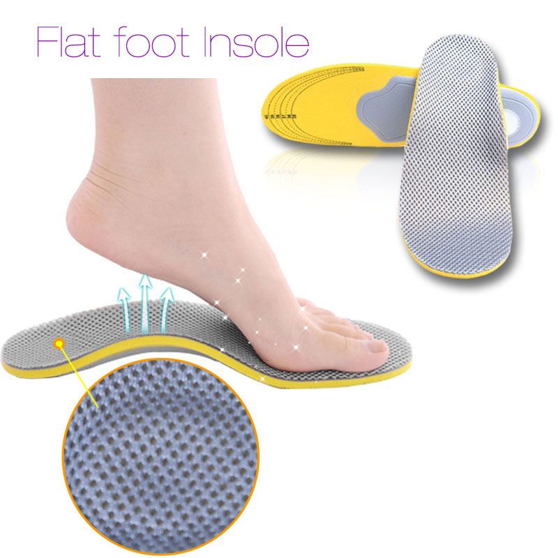 35 40 Comfortable Orthotics Flat  Foot  Insole  PU Orthopedic 