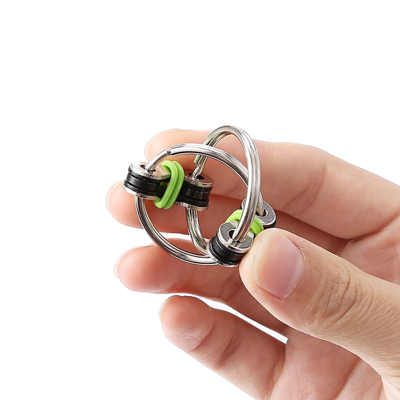key ring fidget spinner