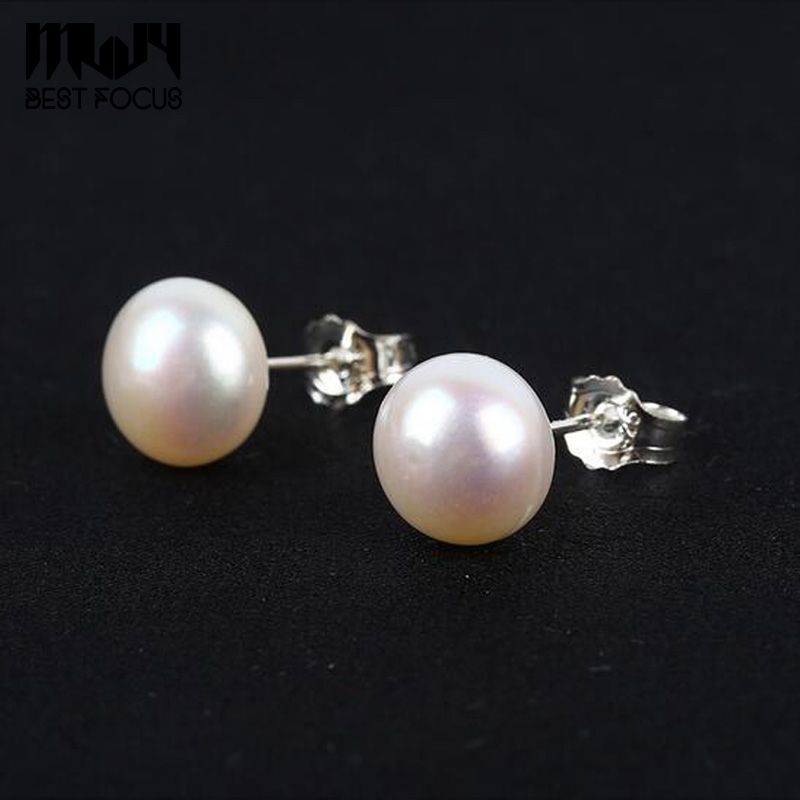 genuine pearl earrings