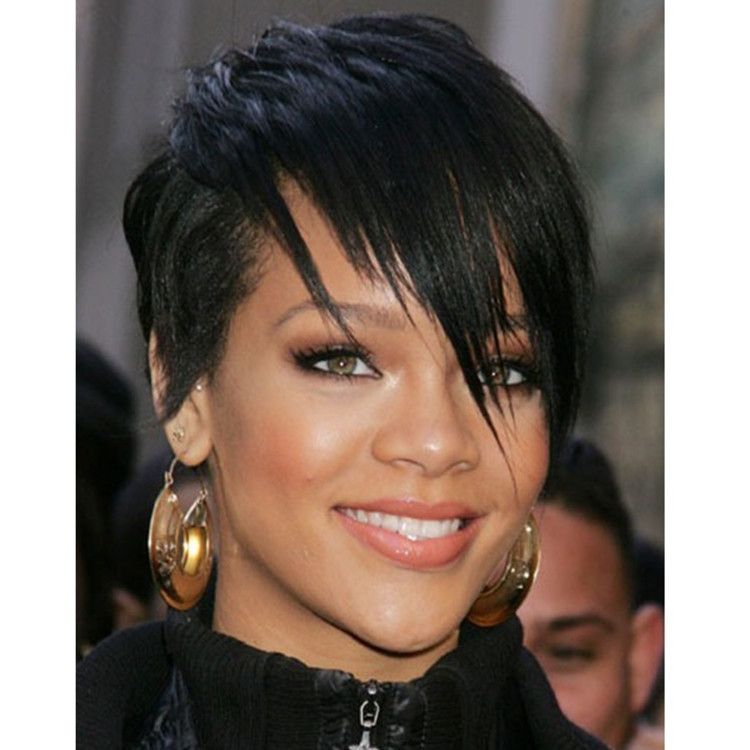 Kupit Optom Rianna Pricheska Chernyj Korotkij Pariki Dlya Chernyj Belyj Zhenshin Sinteticheskie Volosy Peruke Peruca Pelucas Pelo S Estestvennogo Techeniya Pruiken Mody V Evro Otvivi Hua V Kategorii Sinteticheskie Pariki 1 289 Rub