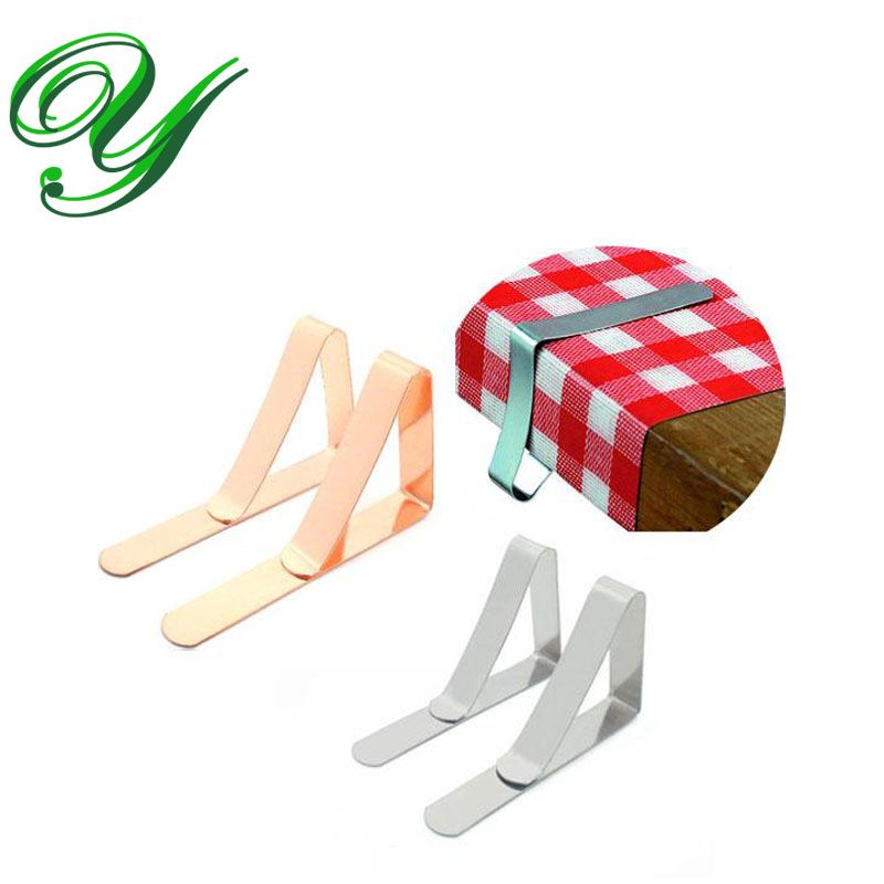 2020 Stainless Steel Tablecloths Clamps Clips For Large Thick Picnic
