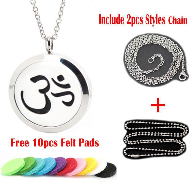 1pcs Heart Locket Pendant Long Tassel Chain Aromatic Oil Diffuser DIY Necklace