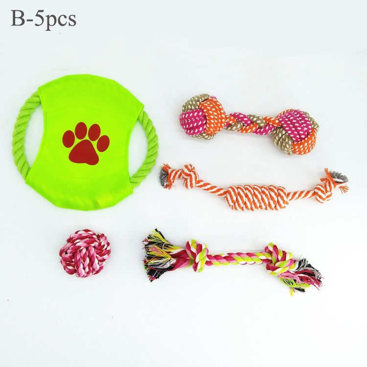 Cheap Puppy Dogs Interactive Toys High Quality Rope Cotton Dog Cat Bite