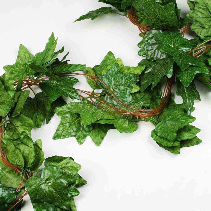 2019 Big Sleaf Leaf Artificial Vine Garland Plants Ivy Vine Fake Plants