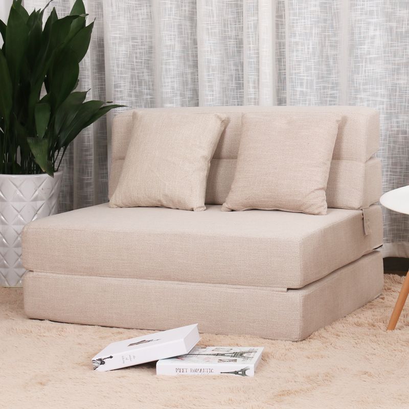 2018 Lounge Sofa Bed Floor Recliner Chaise Chair Adjule Foldable 2018 Lounge Sofa Bed Floor Recliner Chaise Chair Adjule Foldable With Thick Mattress And 11 Fabric Cover Colors Size 195 72cm From Onni555