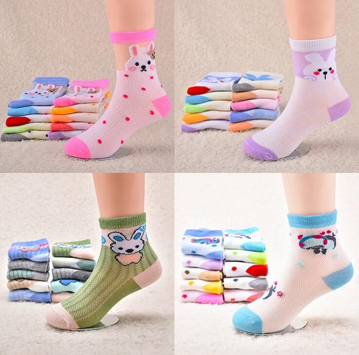 2017 Kids Socks New Baby Boy Girl Summer Socks Children Cotton Stocks ...