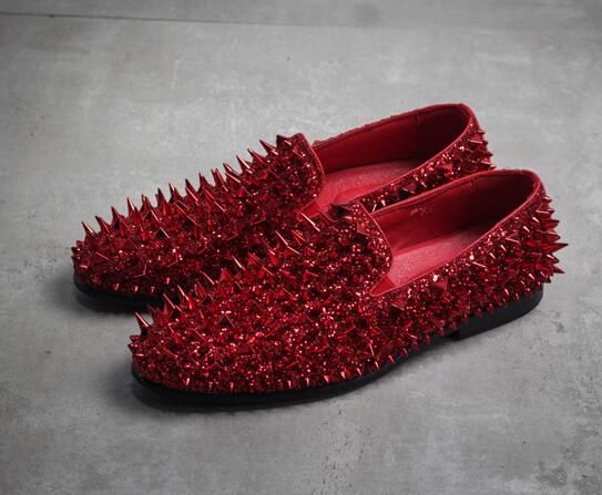 glitter red bottoms