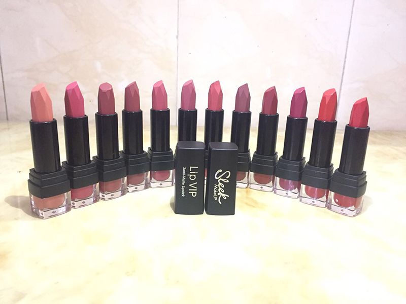 Beauty Sleek Lip Makeup Vip Lipstick The Rockstars Collection Long Lasting Waterproof Lip Glass Sleek Lipstick Dhl Lipstick Holder Makeup Shop From