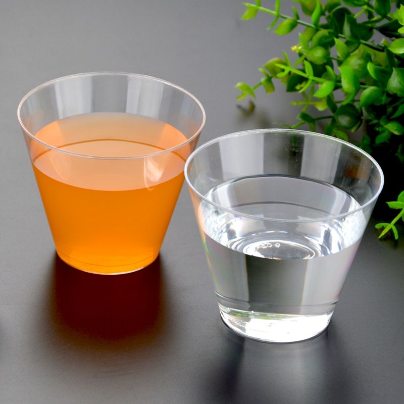 2018 9 oz 30ml hard plastic clear drinking cup party cup disposable