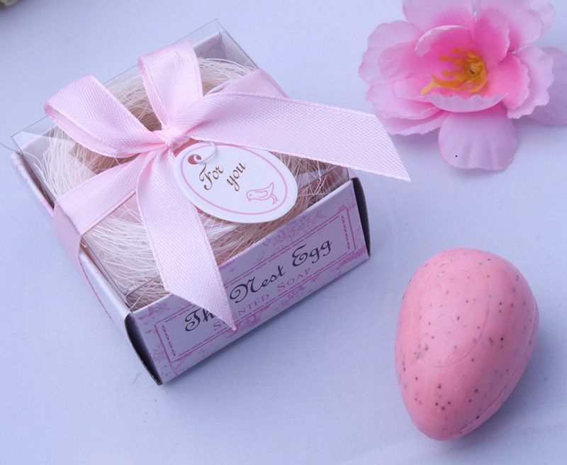 Nest Egg Soap Gift Box Cheap Practical Unique Wedding Bath Soaps