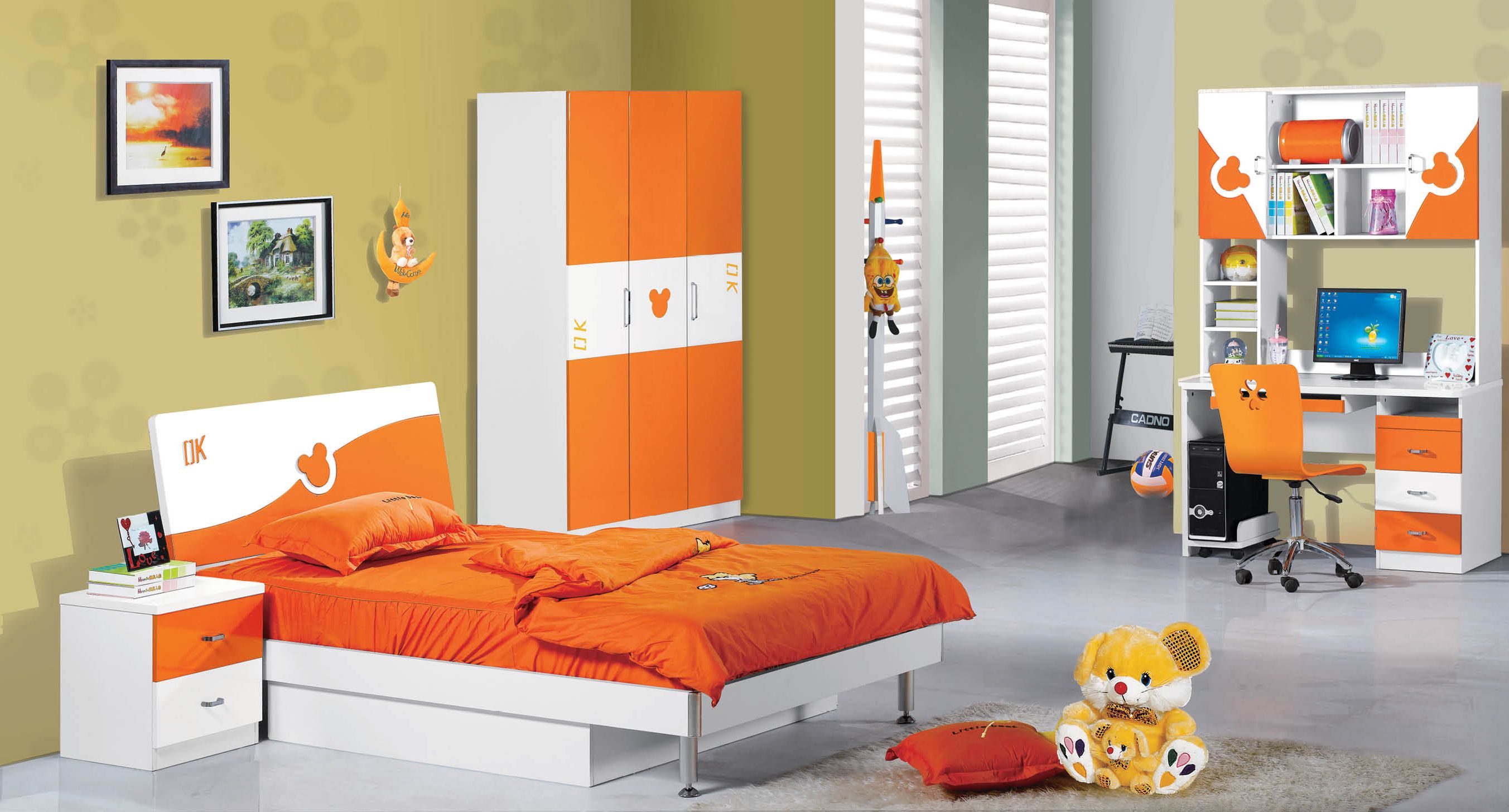 2017 Brand New Mdf Child Teenage Kids Bedroom Furniture Set Bed Wardrobe Nightstand Bookcase Orange From Bridgesen 44222 DhgateCom bedroom furniture teenage. 2017 Brand New Mdf Child Teenage Kids Bedroom Furniture Set Bed Wardrobe Nightstand Bookcase Orange From Bridgesen 44222 DhgateCom