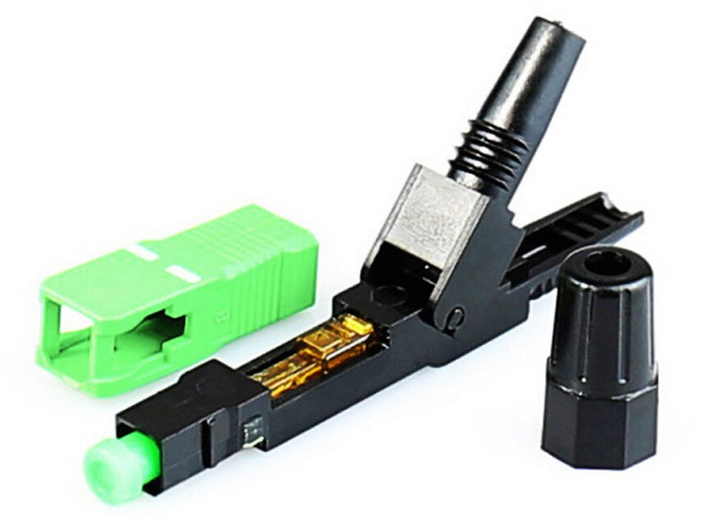 100Pcs Ftth Embedded Scapc Optical Fiber Fast Connector Quick Cold Connector Catv Stock-Home 100Pcs Ftth Embedded Scapc Optical Fiber Fast Connector Quick Cold Connector Catv Stock-Home