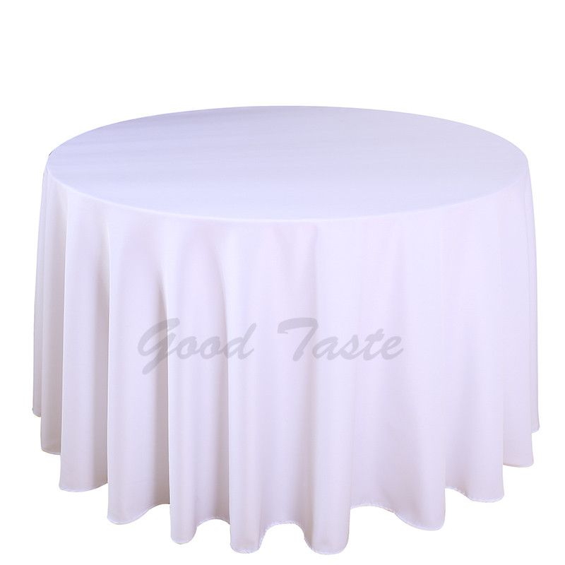 white round tablecloths